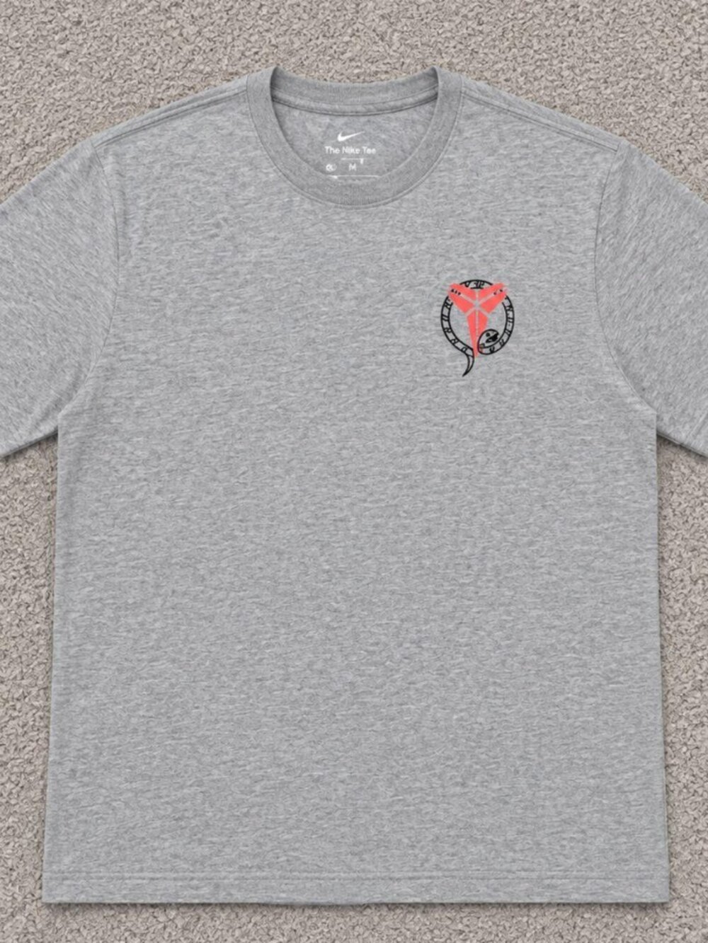 Nike Kobe Bryant Mamba Logo Grey T-Shirt